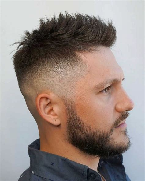 short hair fohawk|short faux hawk hairstyles men.